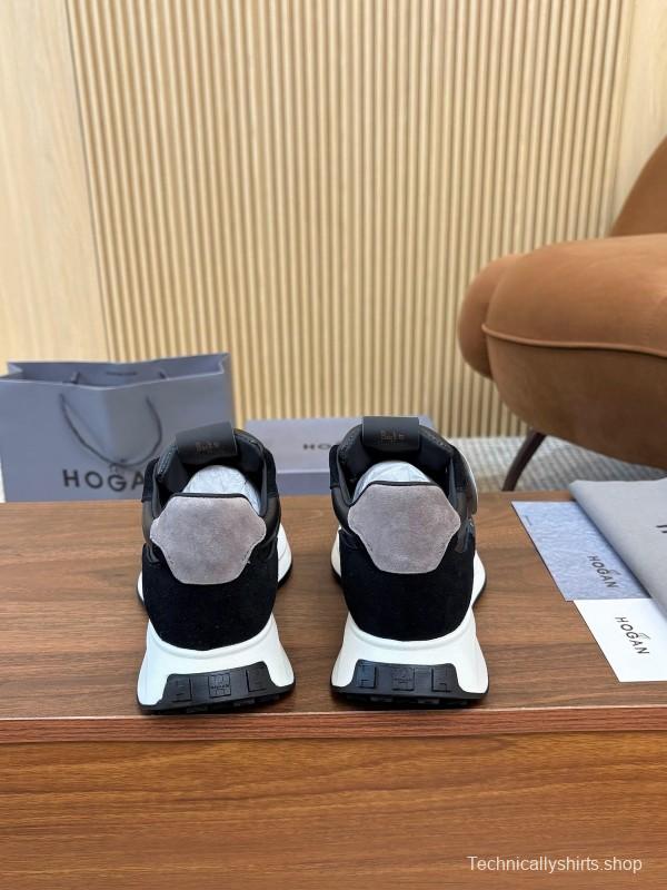 Hogan H-STRIPES Series Couple Thick Sole Dad Shoes Airship Sneakers - AS00350