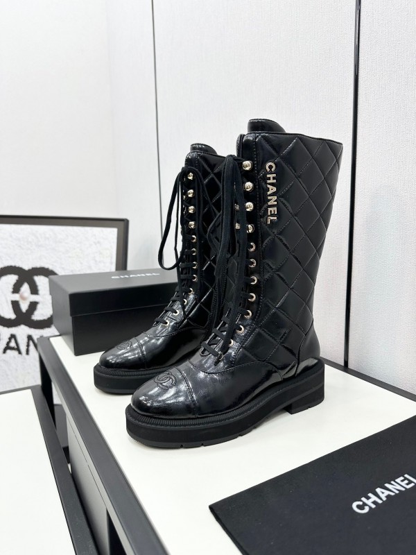 Chanel Classic Rubber Sole Boots - LY00380/LY00390