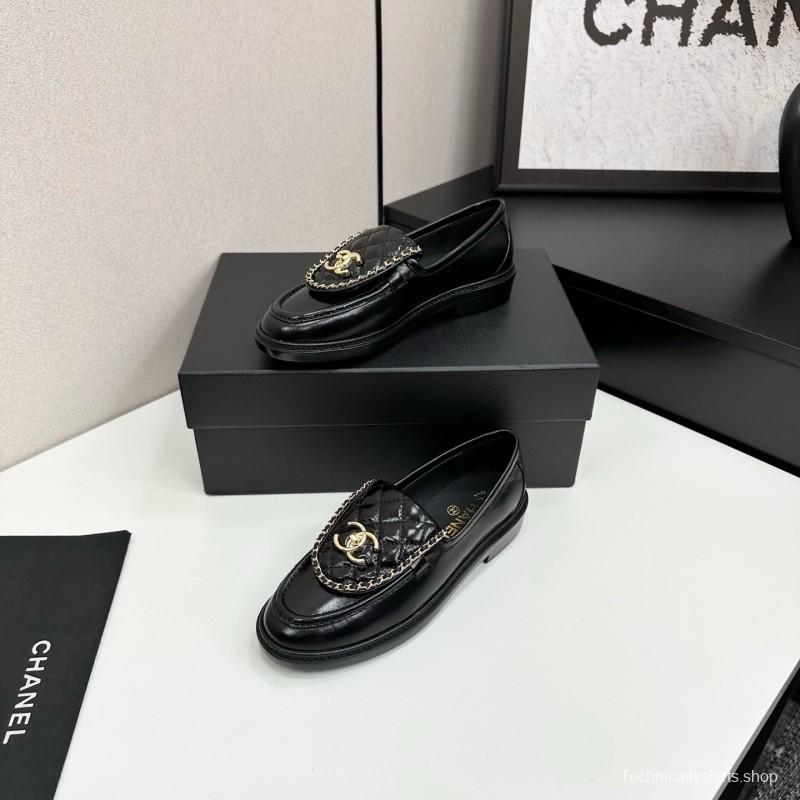 Chanel Classic Flap Chain CC Buckle Loafers - LY00320