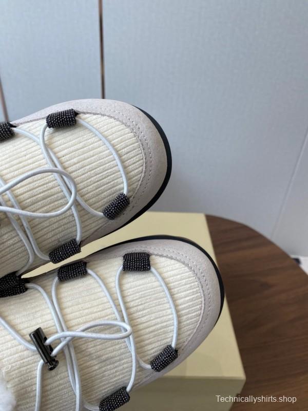 Brunello Cucinelli Open Walk Ankle Boot Winter Snow Boots - AS00300