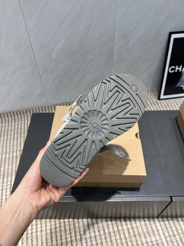 UGG Platform Casual Shoes with Round Toe and Thick Sole - MJ00270