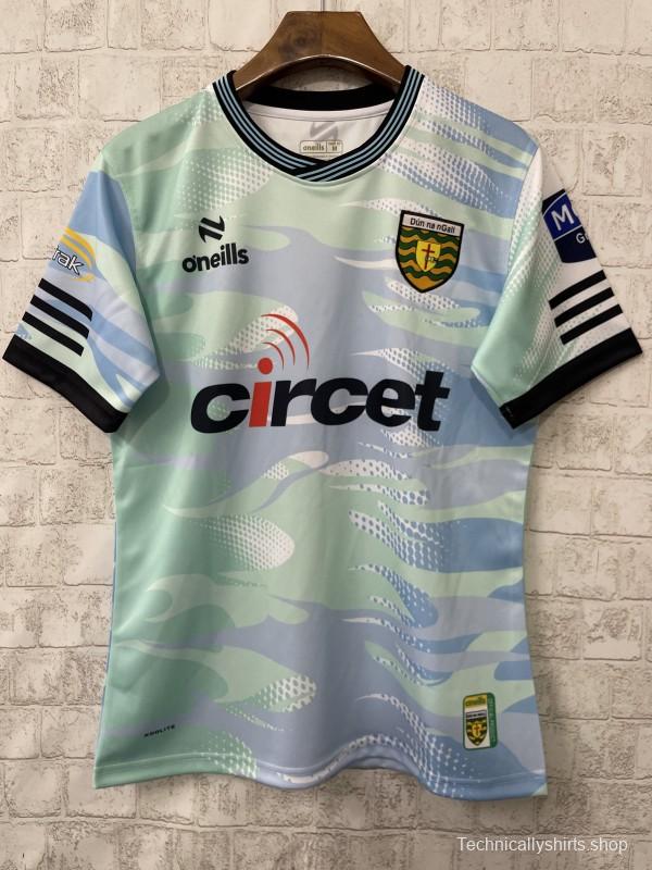 25/26 Donegal GAA Light Blue/Mint Green Away Jersey