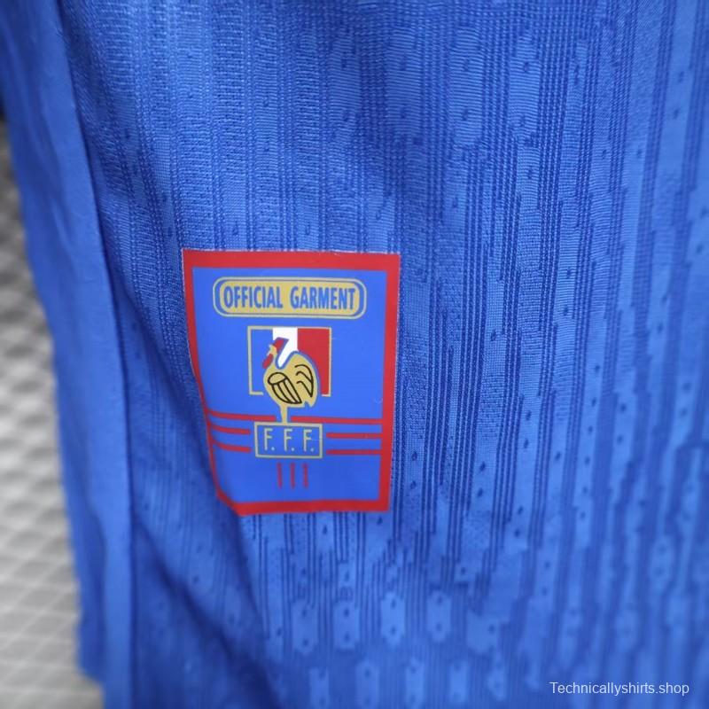Player Version 1998 France Home Jersey