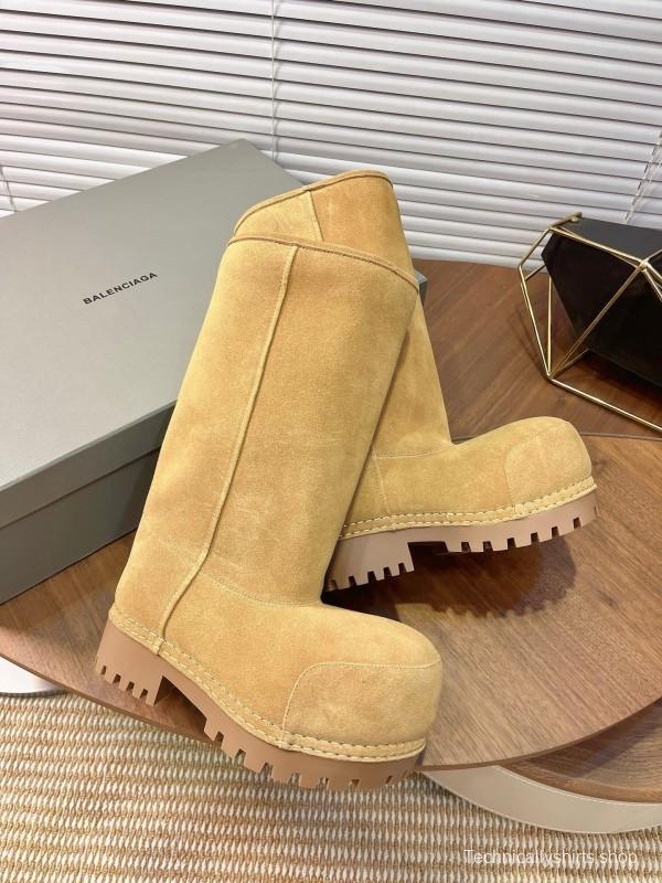 Balenciaga 2025 SS New Big Head High Heel Snow Boots - 2025SSBHB