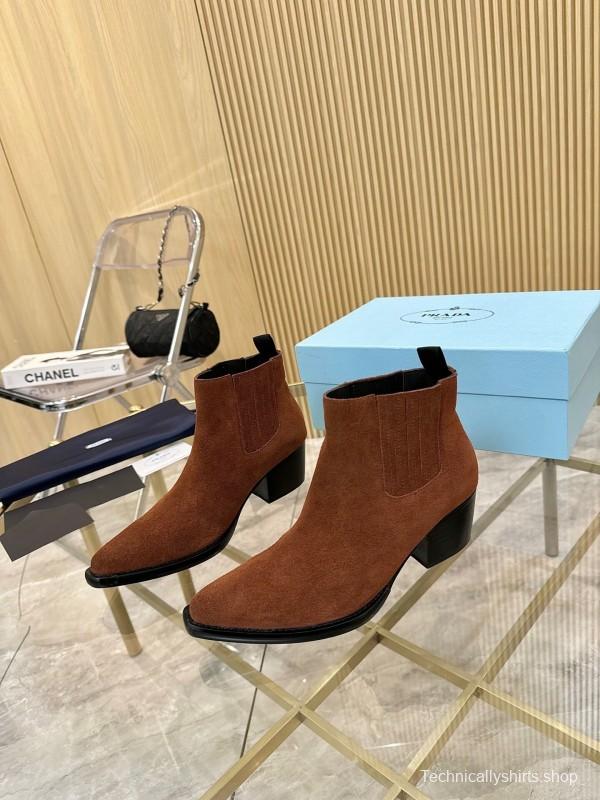 Prada Classic Pointed Toe Boots - LY00310