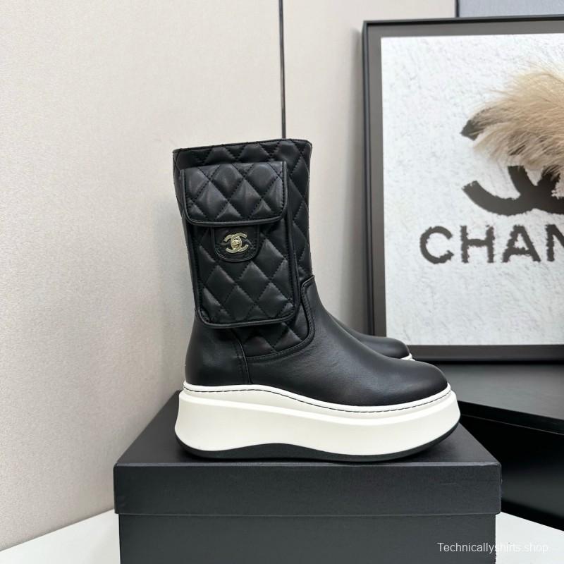 Chanel 2025/SS Short Boots Essential Fall/Winter Item - LY00390