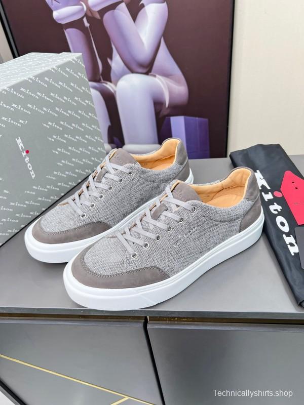 Kiton Tie-Down Old Money Style Casual Men's Shoes - KFY00320