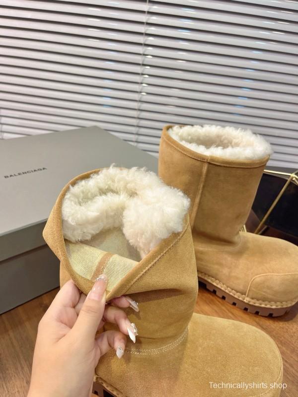 Balenciaga 2025 SS Oversized High Heel Snow Boots - AS00520