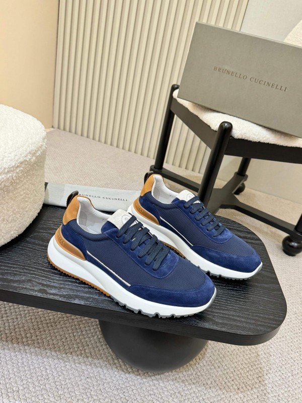 Brunello Cucinelli Casual Sneakers New Material Design - KFY00320