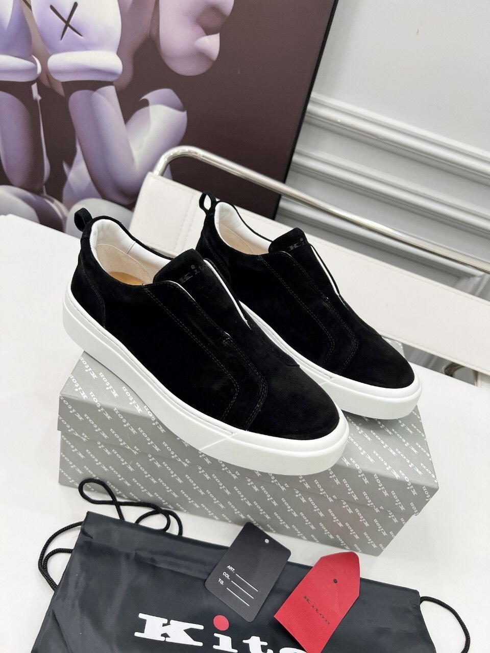 Kiton 2025/SS Slip-On Casual Men's Shoes - KFY00320