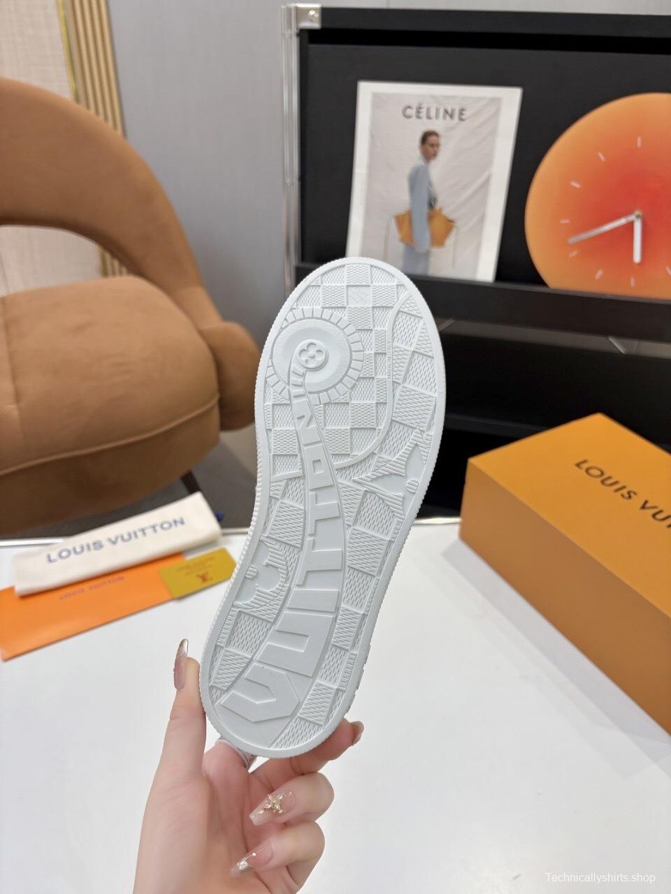 Louis Vuitton Lagoon Series Denim Sneakers with Buckle - AS00300