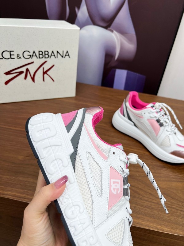 Dolce & Gabbana 2025 SS Casual Shoes with Exaggerated Fashion Style - AS00320