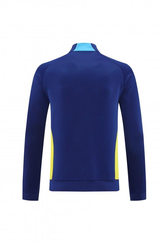 25/26 Arsenal FC Royal Blue Full zipper Jacket Tracksuit+ long pants