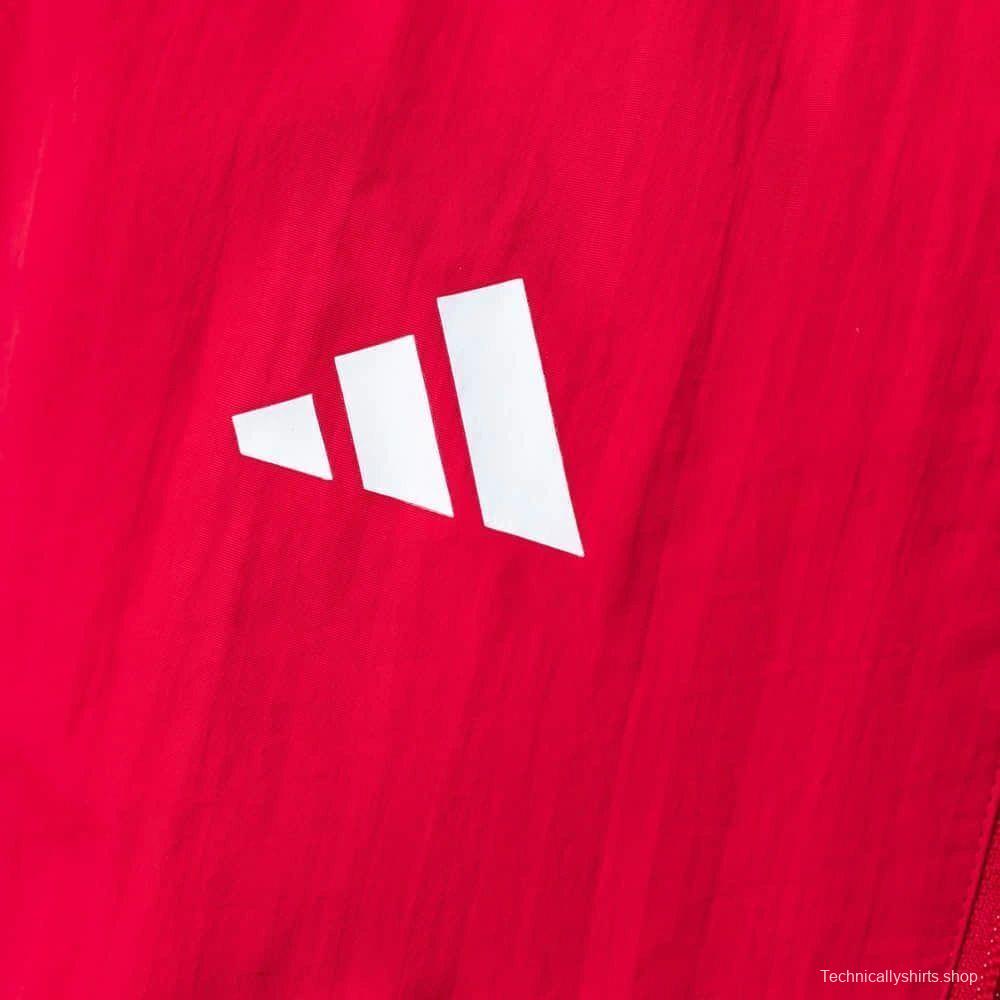 2026 Liverpool Red And White Reversible Full Zipper Jacket