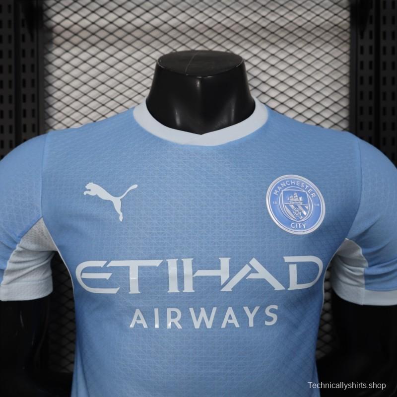 26/27 Player Version Manchester City Home Jersey (Predicted Version)