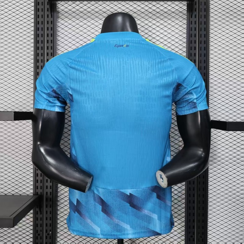 2026 Player Version Spain Away Blue Jersey