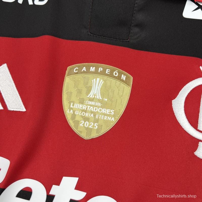 2026/27 Mens Flamengo Home All Sponsors Jersey