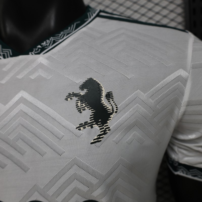 Player Version 26/27 Juventus White with Dark Green Special Edition Jersey