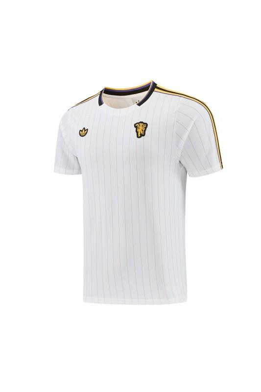 26/27 Manchester United White Short Sleeve+Soccer Shorts