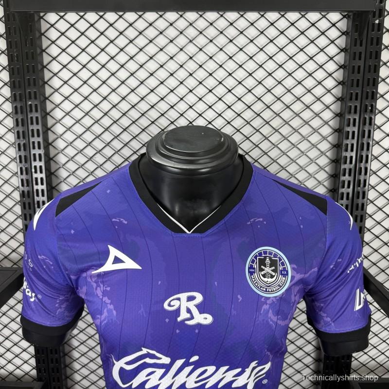 Player Version 25/26 Mazatlán FC Purple with Marble Wash Texture Jersey
