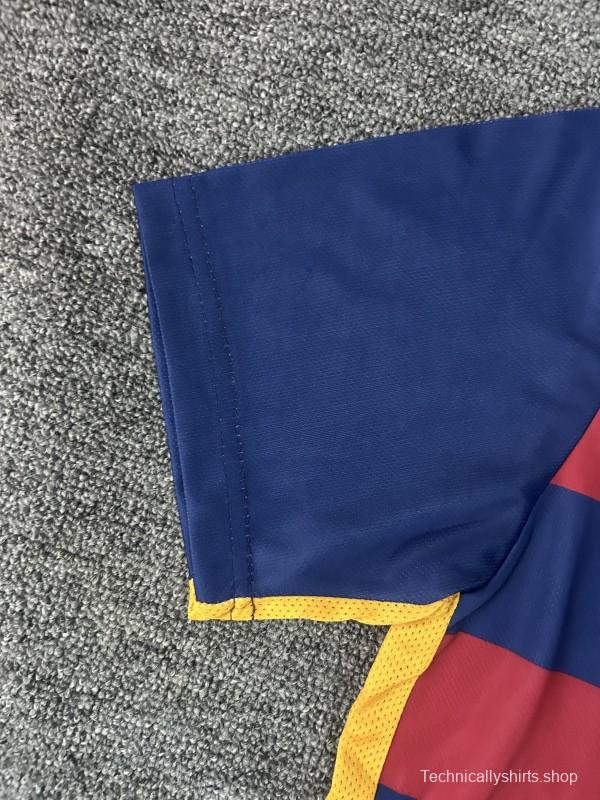 Retro Kids 15/16 FC Barcelona Home Jersey