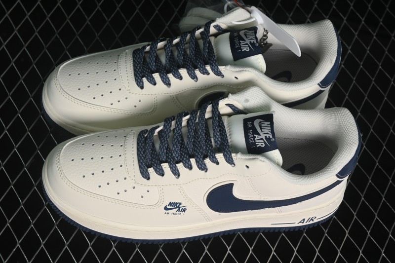 Nike Air Force 1 '07 Low Collaboration Casual Skateboarding Shoes with Full-Length Air Cushion - DD1982-351