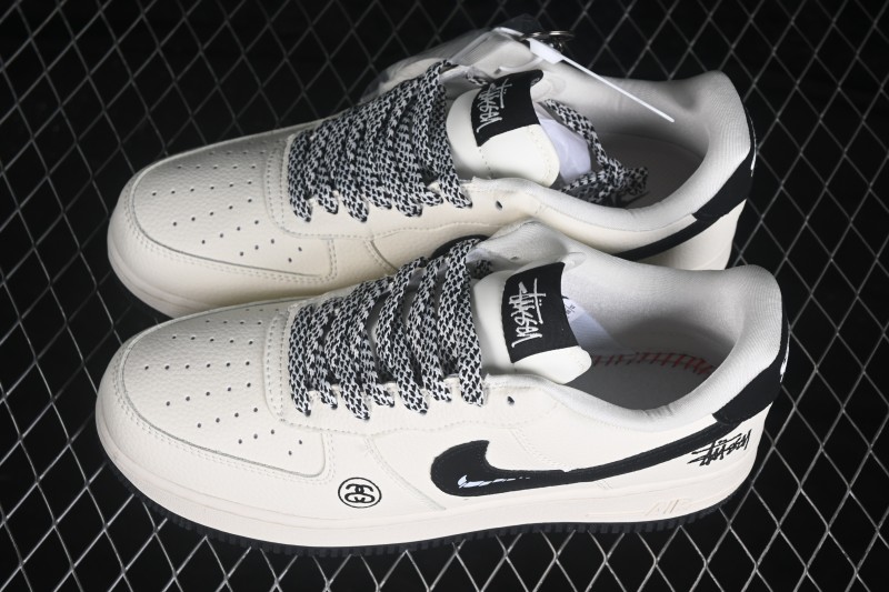Nike Air Force 1 '07 Low Basketball Sneakers with Full-Length Air Cushion - DN1688-820
