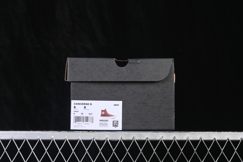 Carhartt Wip x Converse Chuck 70 High Canvas Sneakers with Classic Rubber Sole - 169220C