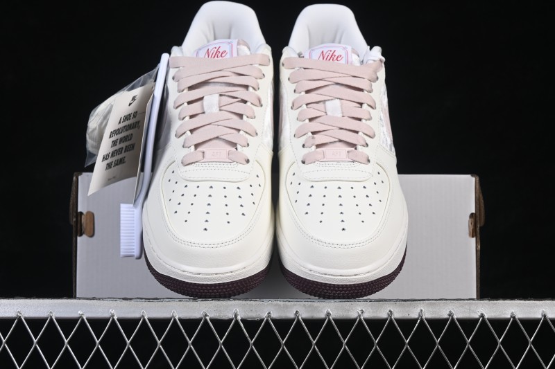 Nike Air Force 1 '07 Low Valentine's Day Limited Edition Casual Sneakers - IQ4937-161