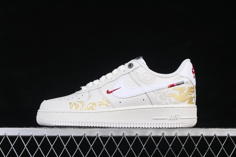 Nike Air Force 1 '07 Low Chinese New Year Limited Edition Casual Skateboarding Shoes - IQ1133-112