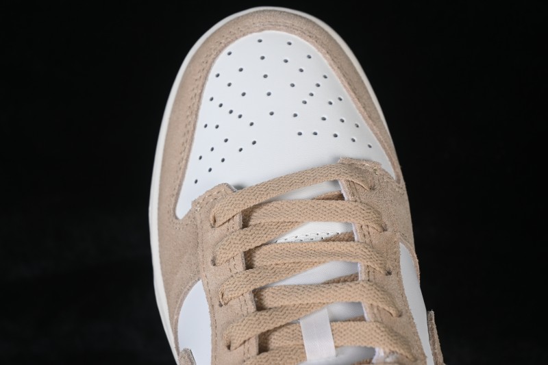 Nike SB Dunk Low Year of the Horse White Wheat Yellow Low-Top Skateboarding Shoes - IO4244-101
