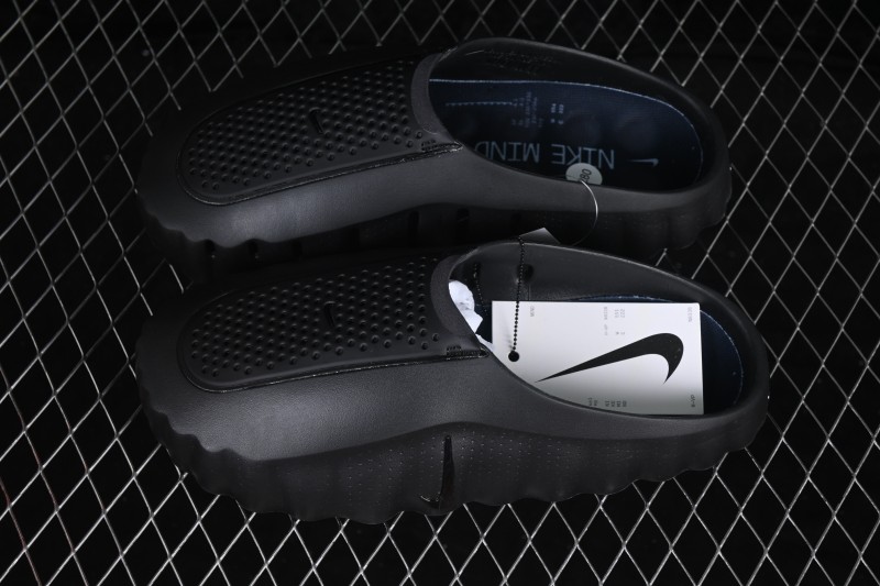 Nike Mind 001 Neuroscience Foot Massage Slippers with Perforated Breathable Upper and 22 Independent Foam Nodes - HQ4307-005