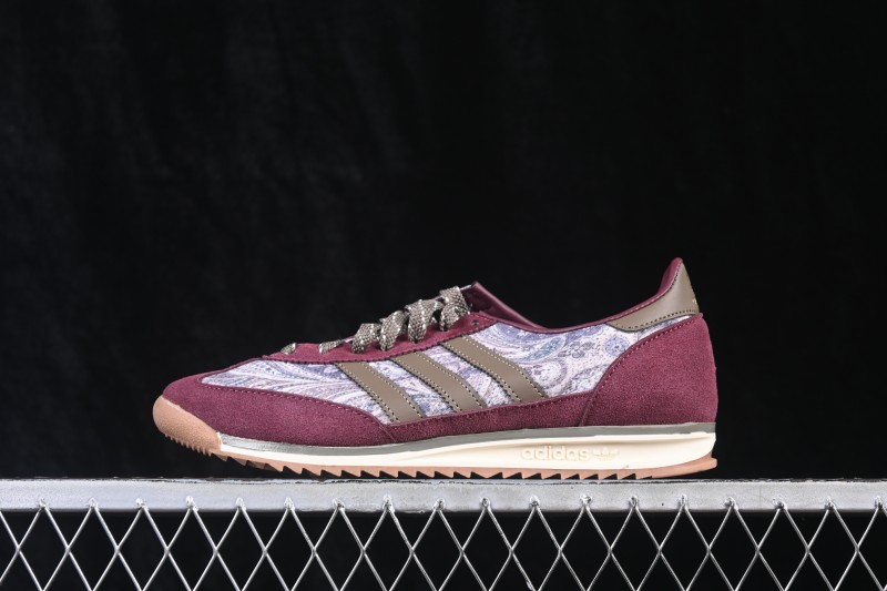 Adidas Originals SL 72 Retro Running Shoes with Classic Suede Overlays - KI4804
