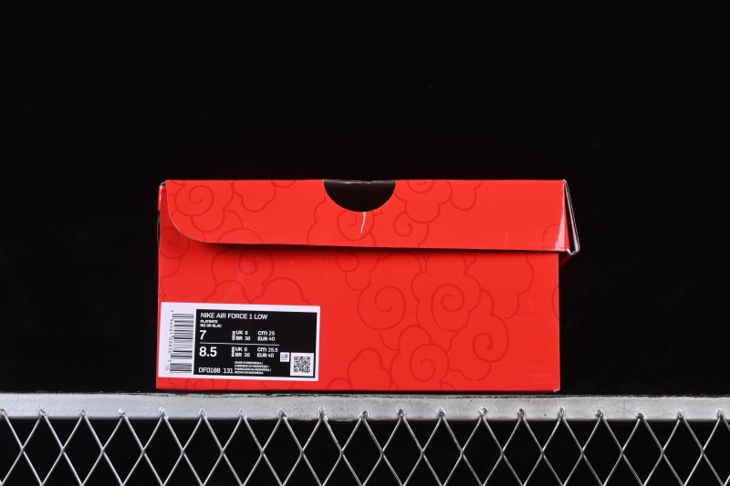 Nike Air Force 1 '07 Low Chinese New Year Limited Edition White Red Gold Splatter Low-Top Casual Skateboarding Shoes - DF0188-131