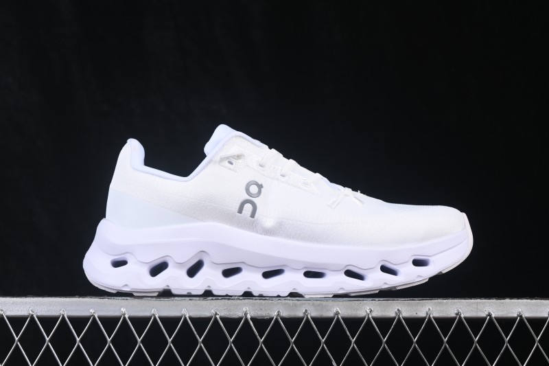 On Cloudtilt Lightweight Cushioned Low-Top Urban Commute Running Shoes - White White