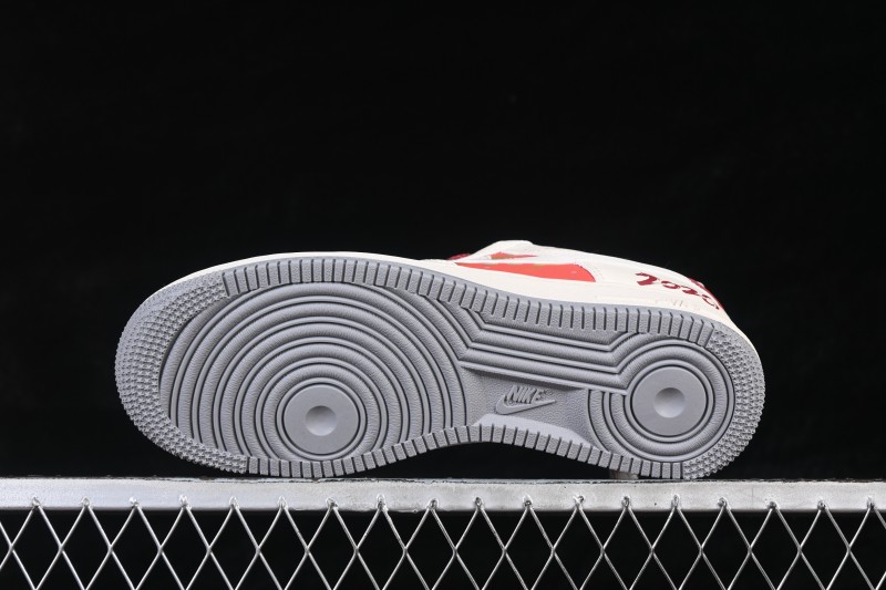 Nike Air Force 1 '07 Low Year of the Horse Limited Edition Red-White Contrast Casual Sneakers - JP2026-151