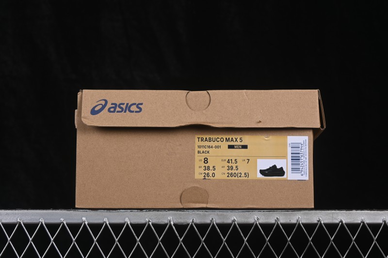 Asics Trabuco Max 5 Trail Running Shoes with Advanced Cushioning and Breathable Upper - 1011C164-001