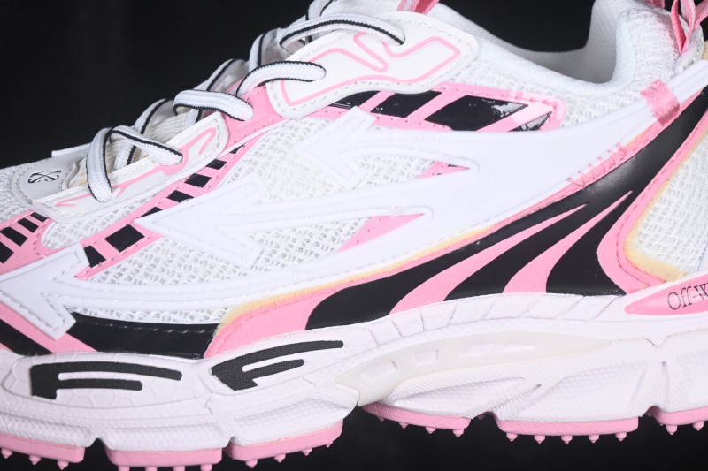 Off-White c/o Virgil Abloh Retro Running Shoes with Deconstructed Design - AJF6