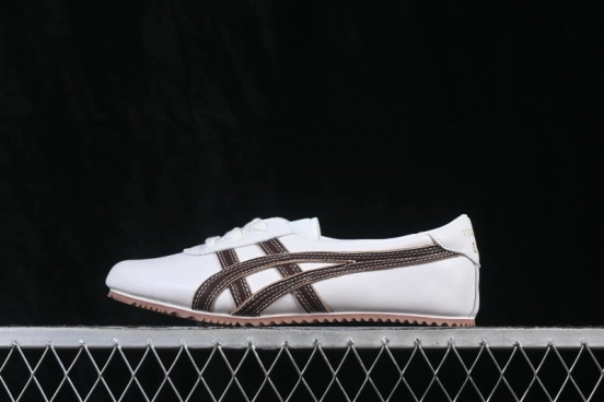 Versace x Onitsuka Tiger Tai-Chi Sakura Lace-Up Flat Low-Top Casual Sneakers - G.C3