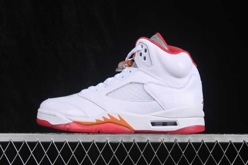 Air Jordan 5 Retro Sunset AJ5 White Orange Red IV5678-102