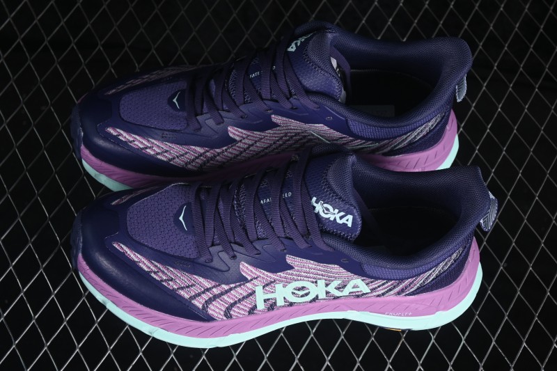 Hoka Mafate Speed 4 Ultralight Thick Sole Lightweight Trail Running Shoes - 1131056 NSOF