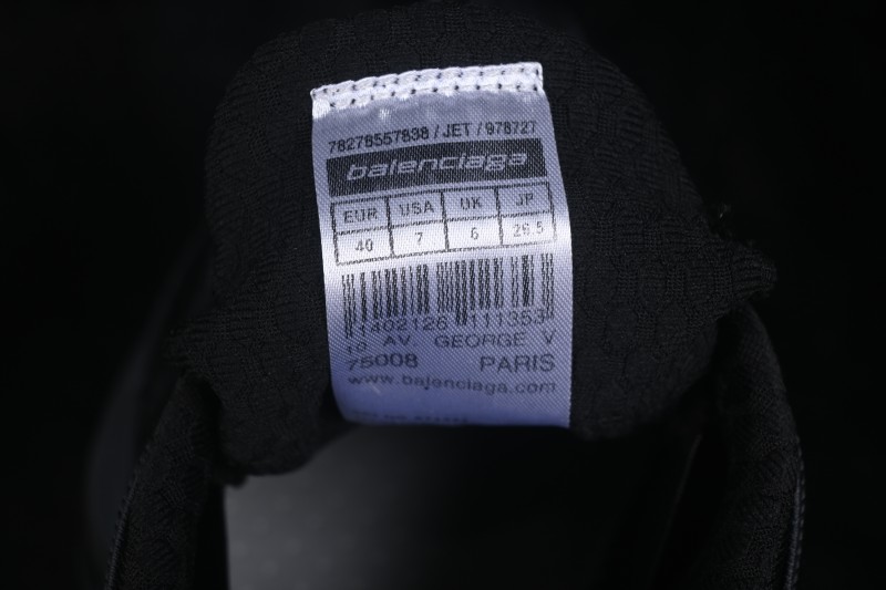 Balenciaga Jet Embroidered Print Round Toe Thick Sole Low Top Dad Shoes - WMRTN1000