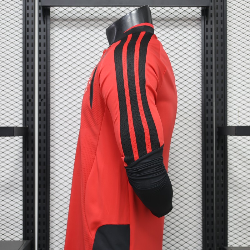 Player Version 26/27 Manchester United FC Long Sleeve Home Red Jersey