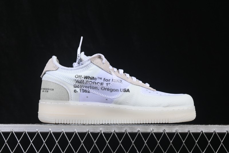 Nike Air Force 1 Low Off-White Translucent - AO4606-100