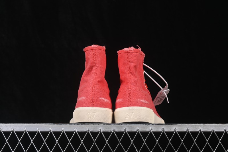 Balenciaga Paris Low Top Distressed Lace-Up High-Top Fashion Sneakers - W3RC11090