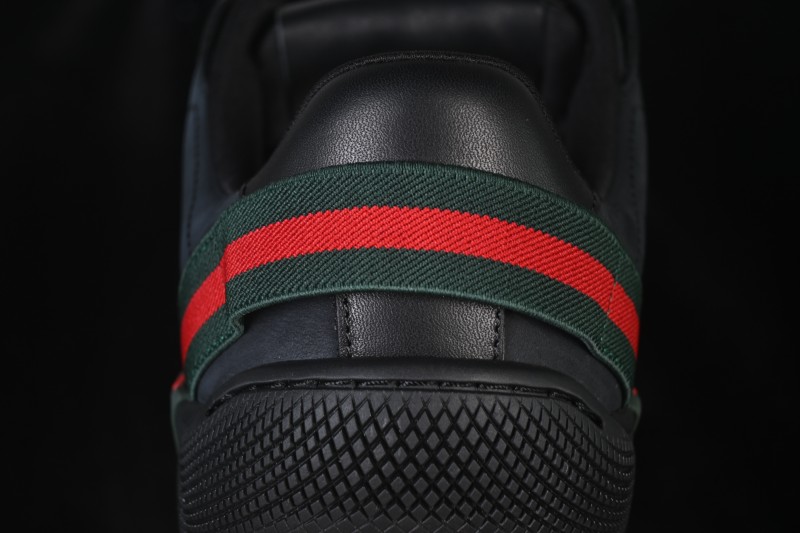 Gucci Primavera Screener Casual Sneakers with Interlocking G and Web Detail - FAGIV9078