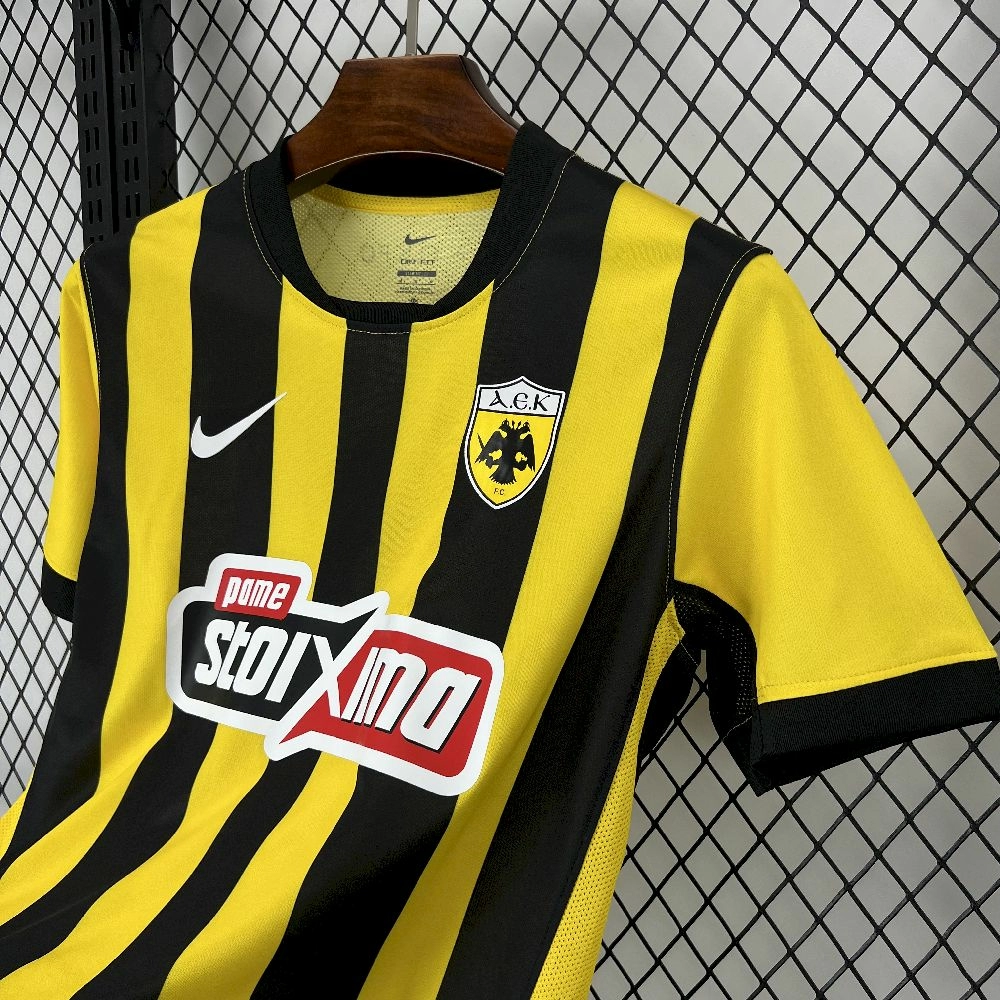 2025/26 Mens AEK Athens Home Jersey