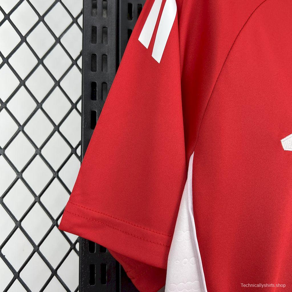 2025/26 Mens Sevilla FC Red Travel Polo Jersey