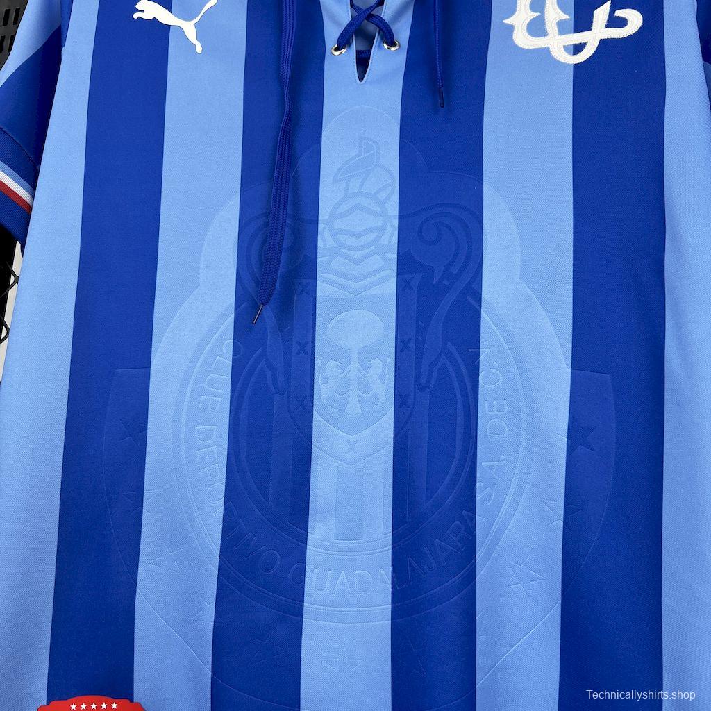 2017/18 Retro Chivas Guadalajara 110th Anniversary Jeresy