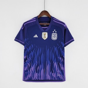 3 Stars 2022 Argentina Away Jersey